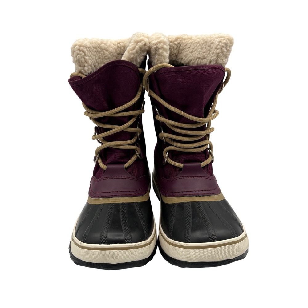 Sorel Winter Carnival Snow Boots Womens 6.5 Excellent Waterproof Insulated